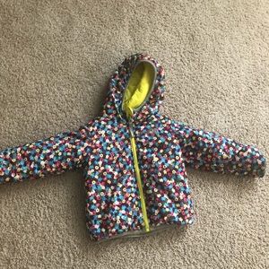 Girls Northface reversible jacket